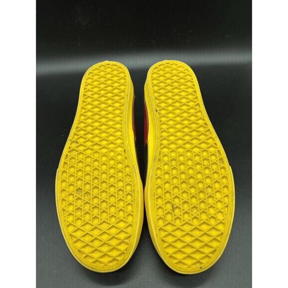 Vans X Disney 90th Anniversary Low Top Shoes Mens 8 Women 9.5 Red Black Yellow main image 6